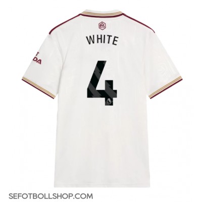 Billiga Arsenal Ben White #4 Tredje fotbollskläder 2025-26 Kortärmad Billiga Arsenal Ben White #4 Tredje fotbollskläder 2025-26 Kortärmad
